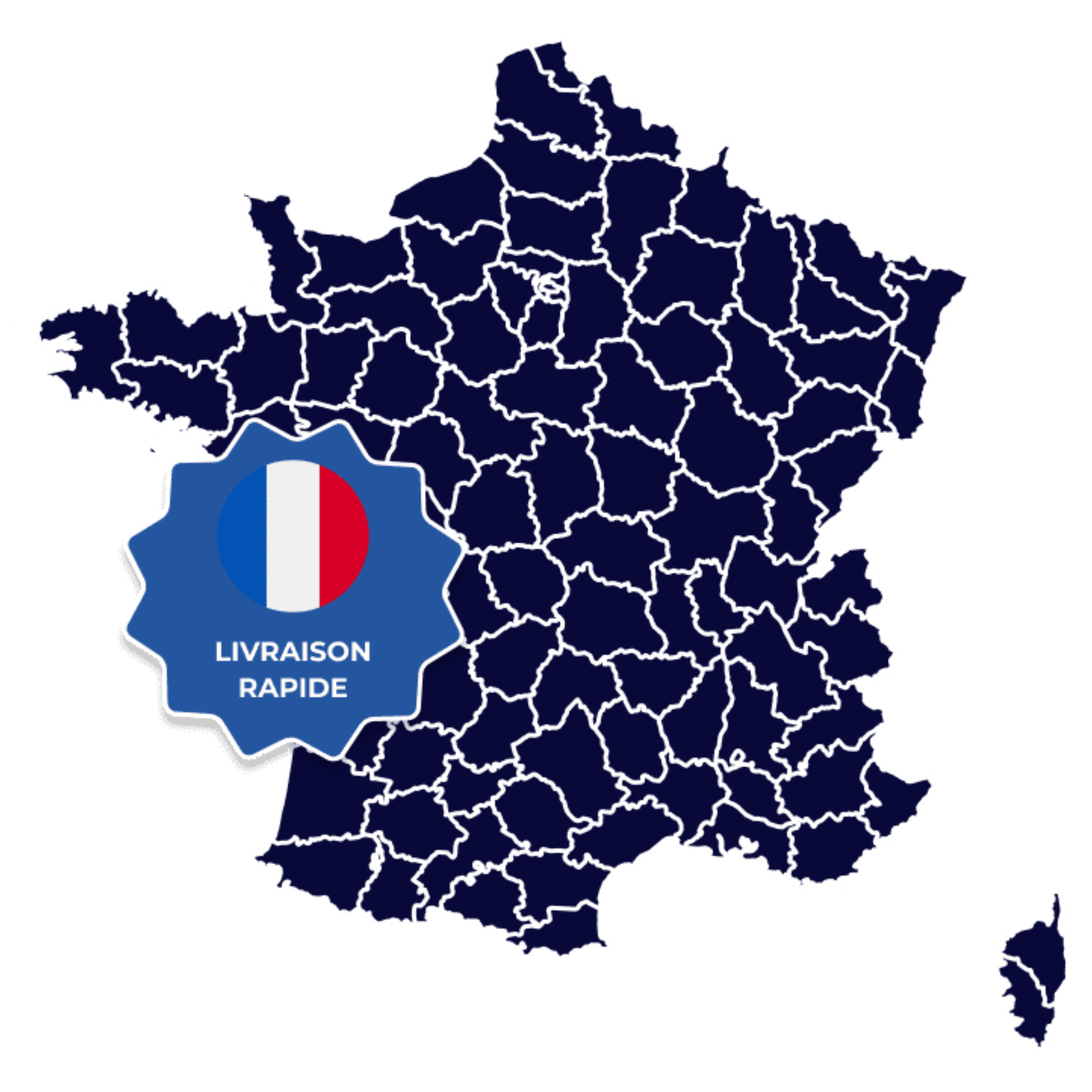 Livraison rapide et gratuite dans toute la France  